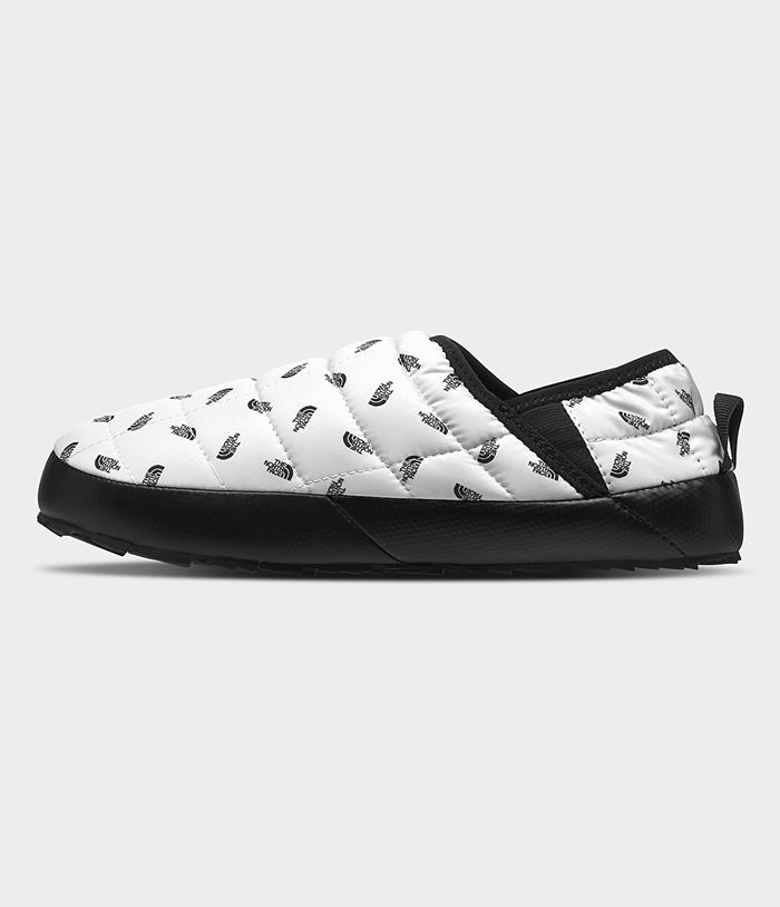 Pantuflas The North Face Mujer Thermoball™ Traction Mule V - Colombia DWLMGA851 - Blancas/Negras